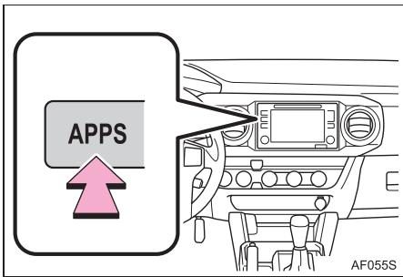 TOYOTA Tacoma N300 2018 - PARAMÉTRES D'INFOS-TRAFIC - 1