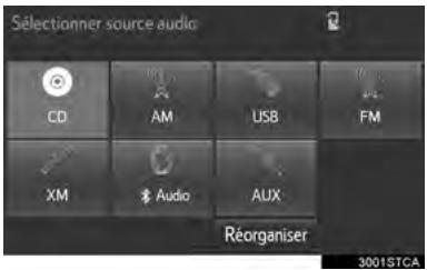 TOYOTA Tacoma N300 2018 - Appuyez sur le bouton "AUDIO". - 2