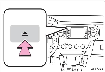 TOYOTA Tacoma N300 2018 - EJECTION D'UN DISQUE - 1