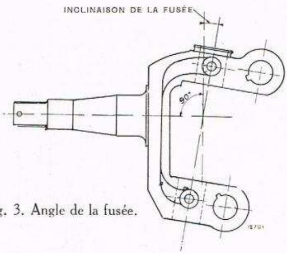 RENAULT Vivaquatre (1932-1939) - Reglage du couple conique (Voir Pl. 25). - 3