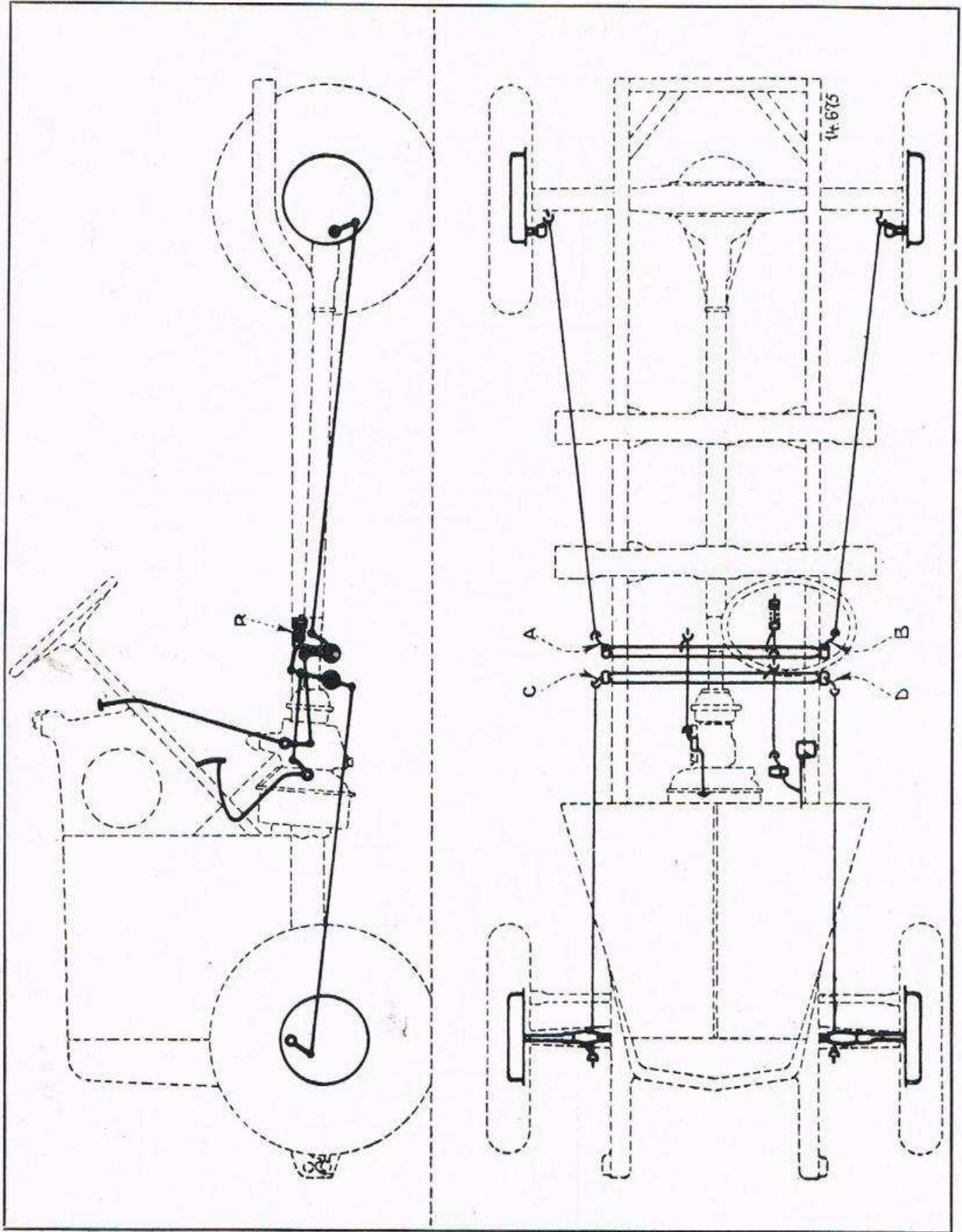 RENAULT Vivaquatre (1932-1939) - Equilibrage des roues avant. - 1