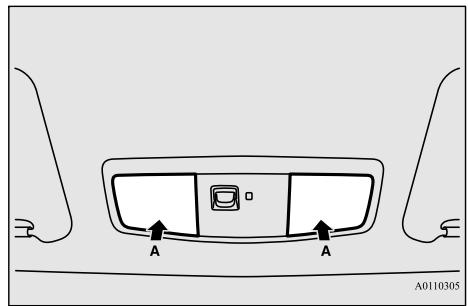 MITSUBISHI Outlander 3 (2015-2018) - Lampes de lecture - 1