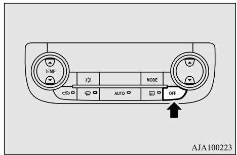 MITSUBISHI Outlander 3 (2015-2018) - Interrupteur «OFF» (arrêt) - 1