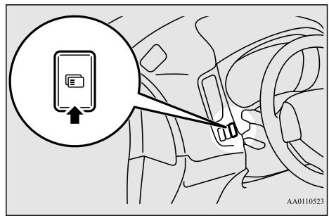 MITSUBISHI Outlander 3 (2015-2018) - Interrupteur de l'affichage multi-information - 1