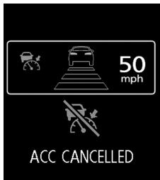 MITSUBISHI Outlander 3 (2015-2018) - Système de régulation de vitesse adaptatif (ACC) (le cas échéant) - 2
