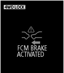 MITSUBISHI Outlander 3 (2015-2018) - Fonction de freinage FCM - 1