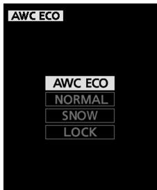 MITSUBISHI Outlander 3 (2015-2018) - Affichage du mode de traction du système S-AWC - 1