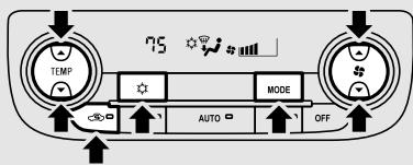 MITSUBISHI Outlander 3 (2015-2018) - Conseils importants concernant la climatisation - 1