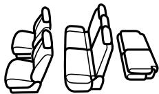 MITSUBISHI Outlander 3 (2015-2018) - Disposition des sièges - 7