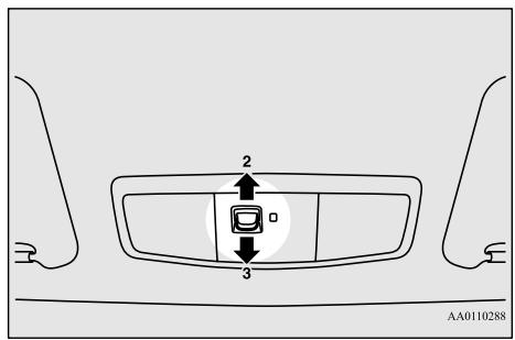 MITSUBISHI Outlander 3 (2015-2018) - Plafonnier (avant) - 1
