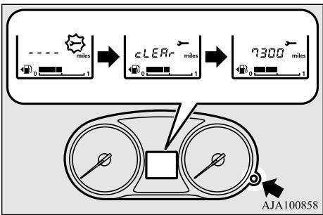 MITSUBISHI Outlander 3 (2015-2018) - Modification du mode de réinitialisation de la consommation moyenne en carburant - 1