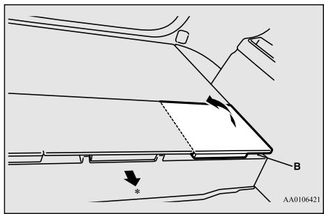 MITSUBISHI Outlander 3 (2015-2018) - Espace de rangement - 2