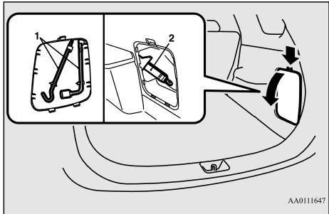 MITSUBISHI Outlander 3 (2015-2018) - Rangement - 1