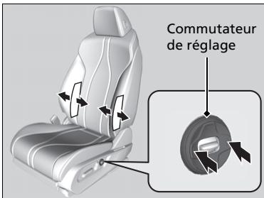 Acura TLX (2022) - Pour régler le soutien lomboke : - 1