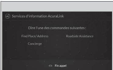 Acura TLX (2022) - Assistance d'un/une téléphoniste - 2