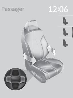 Acura TLX (2022) - Interface de commande des sièges* - 3