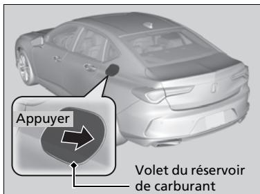 Acura TLX (2022) - Comment faire le plein - 2