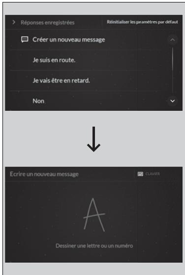 Acura TLX (2022) - Répondre à un message - 1