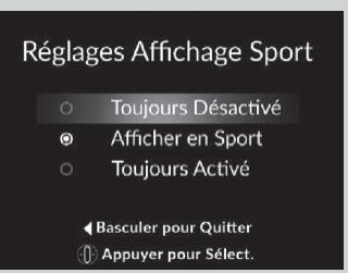 Acura TLX (2022) - Réglages Affichage Sport - 1