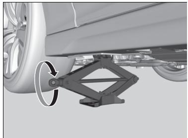 Acura TLX (2022) - Installation du cric - 2