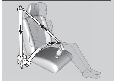 Acura TLX (2022) - Tendeurs automatiques de ceinture de sécurité - 2