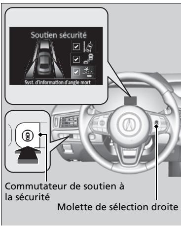 Acura TLX (2022) - CMBSMC activé et désactivé - 1