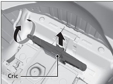 Acura TLX (2022) - Préparation au remplacement d'un pneu à plat - 2