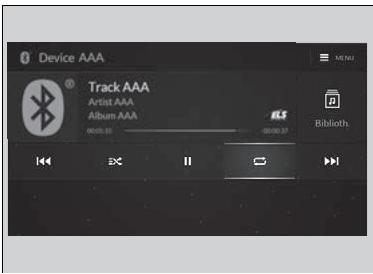 Acura TLX (2022) - Pour lire des fichiers audio Bluetooth ^MD - 1
