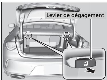Acura TLX (2022) - Rabattement des sièges arrière - 1