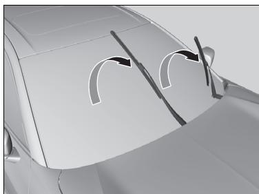 Acura TLX (2022) - Remplacement du caoutchouc du balai d'essuie-glaces - 2