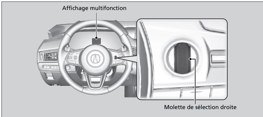 Acura TLX (2022) - Système de surveillance de l'attention du conducteur - 1