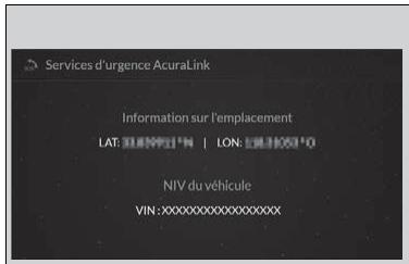 Acura TLX (2022) - ■ Notification automatique de collision - 1