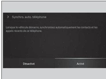 Acura TLX (2022) - Importation automatique du réseau téléphonique et de l'histoire d'appels du téléphone cellulaire - 2