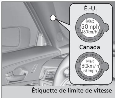 Acura TLX (2022) - Distribution de l'endet d'étanchéité dans le pau - 1