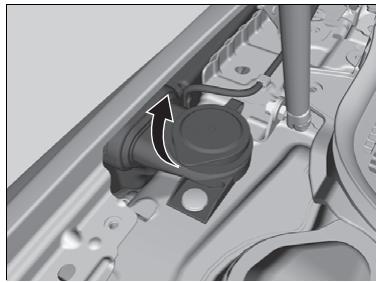 Acura TLX (2022) - Remplissage du réservoir du liquide de lave-glace - 1