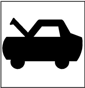 Saturn Relay (2007) - Levier d'ouverture du capot - 1