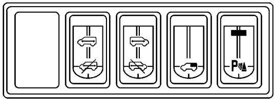 Saturn Relay (2007) - Bloc-commutateurs - console de pavillon - 1