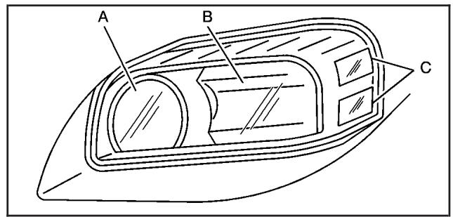 Saturn Relay (2007) - Phares et feu x de gabarit - 1