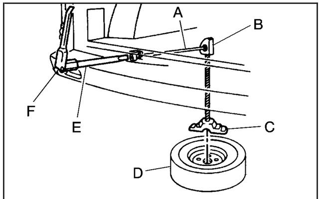 Saturn Relay (2007) - Dépose du pneu de secours et des outils - 4