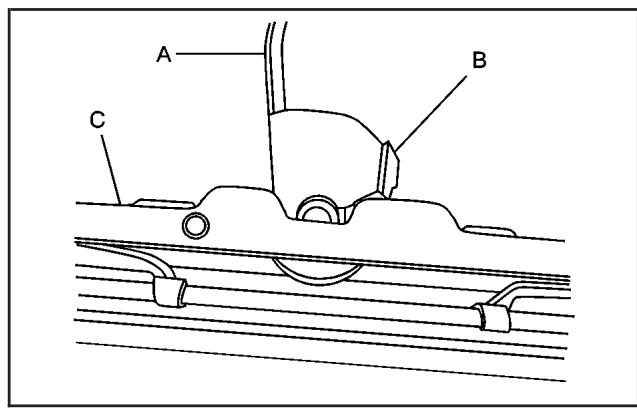 Saturn Relay (2007) - Remplacement de la raclette d'essuie-glace - 1