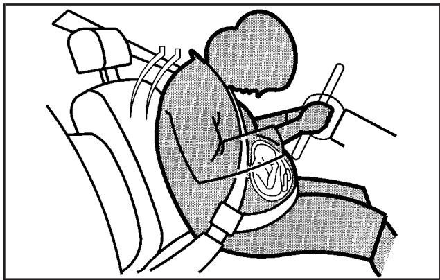Saturn Relay (2007) - Utilisation de la ceinture de sécurité pendant la grossesse - 1
