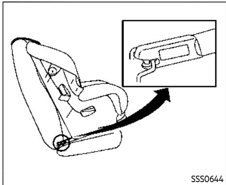 INFINITI QX80 (2019) - Sangles d'attache d'extension LATCH - 1