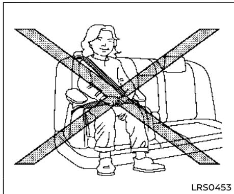 NISSAN Armada (2018) - Avertissement - 1