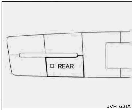 NISSAN Armada (2018) - Opérations via l'écran tactile - 1