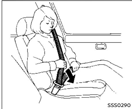 NISSAN Armada (2018) - Avertissement - 1