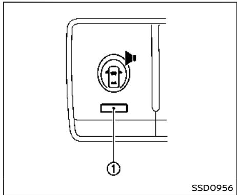 NISSAN Armada (2018) - Commande des systèmes d'avertissement (si le véhicule en est équipé) - 1