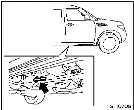NISSAN Armada (2018) - Identification du véhicule - 2