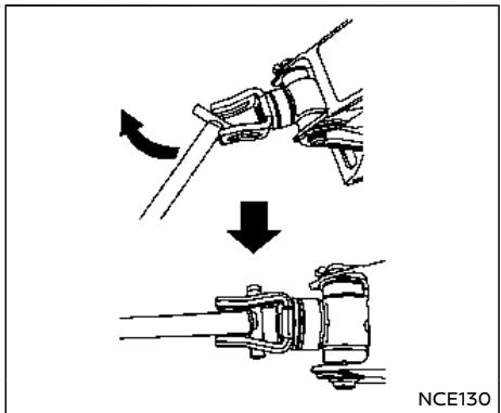 NISSAN Armada (2018) - Avertissement - 2