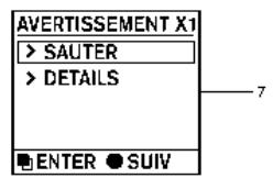 NISSAN Armada (2018) - Avertissement - 7