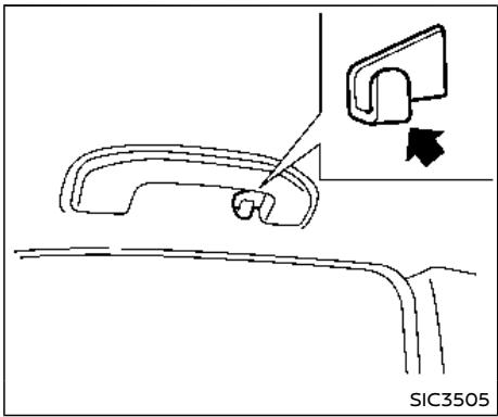 NISSAN Armada (2018) - Type b (si le véhicule en est équipé) : - 1